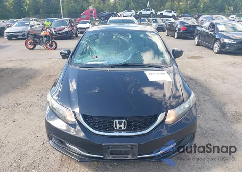 2014 Honda Civic Ex z USA, uszkodzony, nr VIN 19XFB2F89EE237761